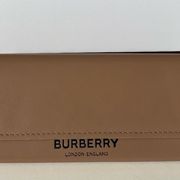 Authentic Burberry Brown Sunglass case eyeglass hard case - Picture 6 of 11